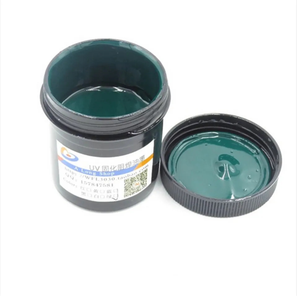 PCB UV Photosensitive Inks Green PCB UV Curable Solder Resist Ink