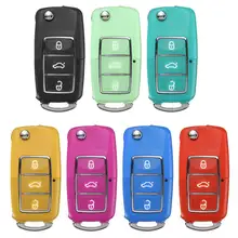 3 Button Key Fob Case Replacement For VW Golf Passat Jeetle Jetta Polo Bora 71.7 x 34.3 x 17.5mm