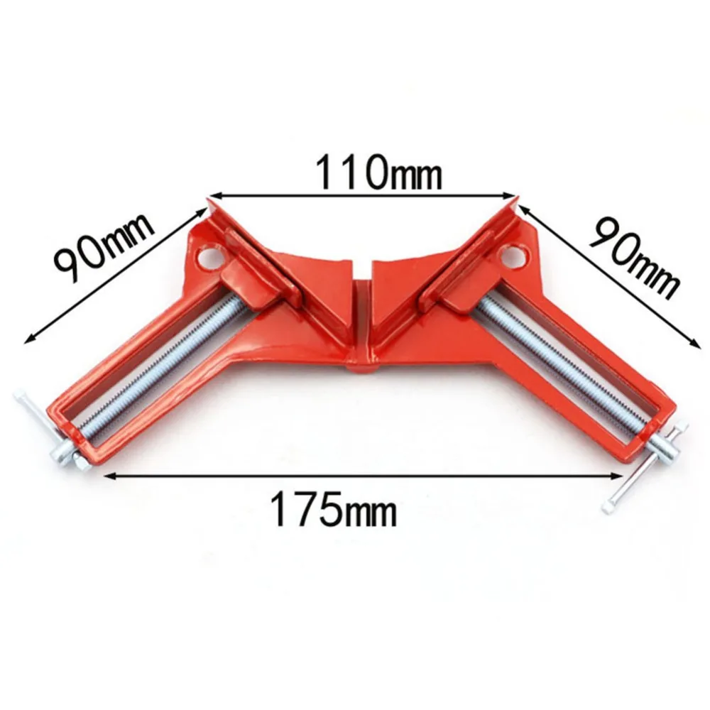 4pcs 90 Degree Right Angle Clip Picture Frame Fish Tank Woodwork Corner Clamp Fixed Clip Aluminium Alloy Woodworking Hand Tool 4pcs 90 Degree Right Angle Clip Picture Frame Fish Tank Woodwork Corner Clamp Fixed Clip Aluminium Alloy Woodworking Hand Tool