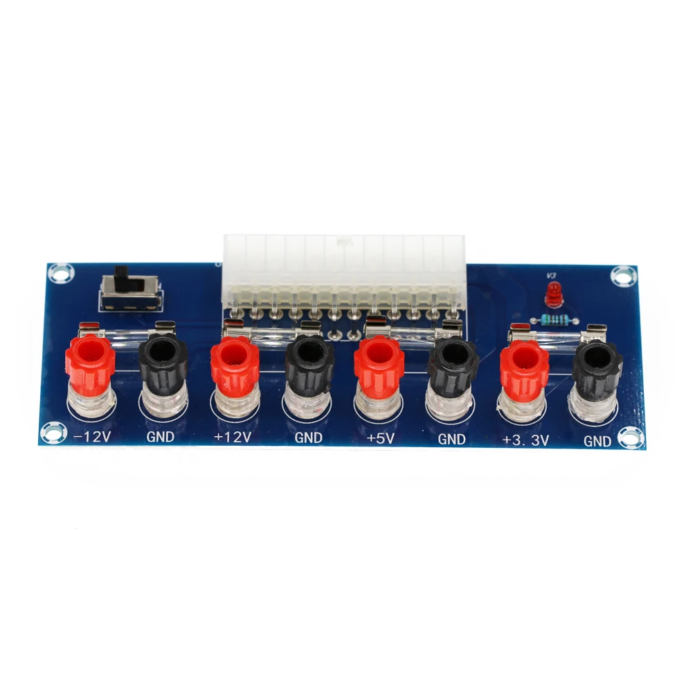 

Low Voltage ATX Port Practical Home Plastic Gasket Transmission High Efficiency Computer Power Breakout Board Professional