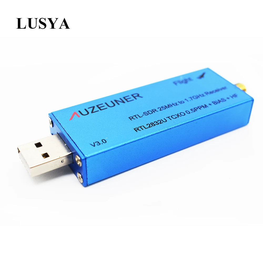 

Lusya R820T2 Upgrade RTL-SDR RTL2832U R828 TCXO DAB Receiver T0214