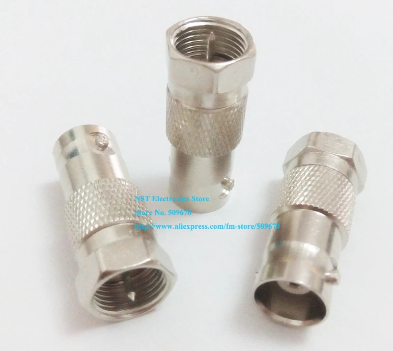 

BNC Female Jack to F Male Plug Coaxial Adapter/Free Shipping/100PCS