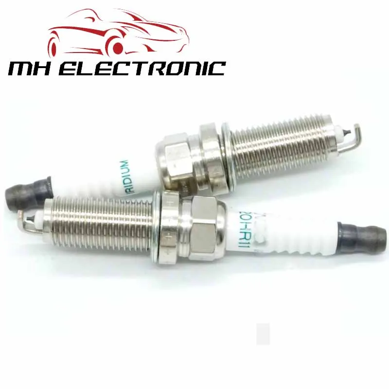 MH ELECTRONIC 2 шт./лот Свеча зажигания SC20HR11 90919-01253 для Toyota IQ YARIS VITZ PASSO XD PORTE COROLLA MATRIX WISH AURIS