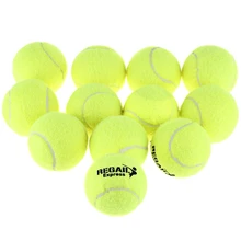 Regail 12 шт. теннисный мяч высокая эластичность тренировочный мяч натуральный резиновый соревновательный Теннисный мяч