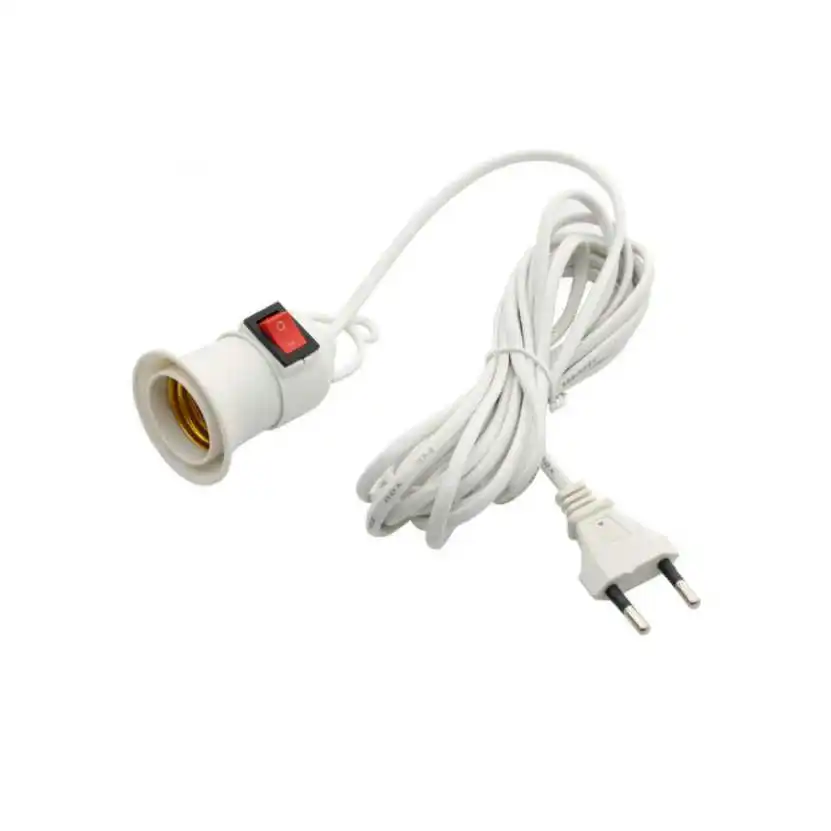 Лампочка на проводе вектор. Лампа с проводом в розетку. Шнур с патроном для ламп с цоколем e27. Лампочка с вилкой. Патрон е27 с вилкой.