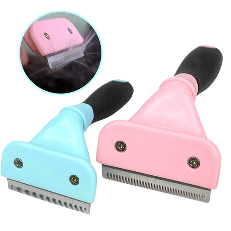 

Professional Cat Comb Hair Deshedding Furmins Grooming Pet Comb For Cat Grooming Brush Tool Hair Removal Cleaning