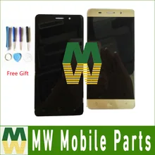 Haute Qualité 1 PC/Lot Pour Highscreen Puissance Rage EVO LCD Display + Assemblée D’écran Tactile Digitizer Noir Blanc Or Couleur avec des outils