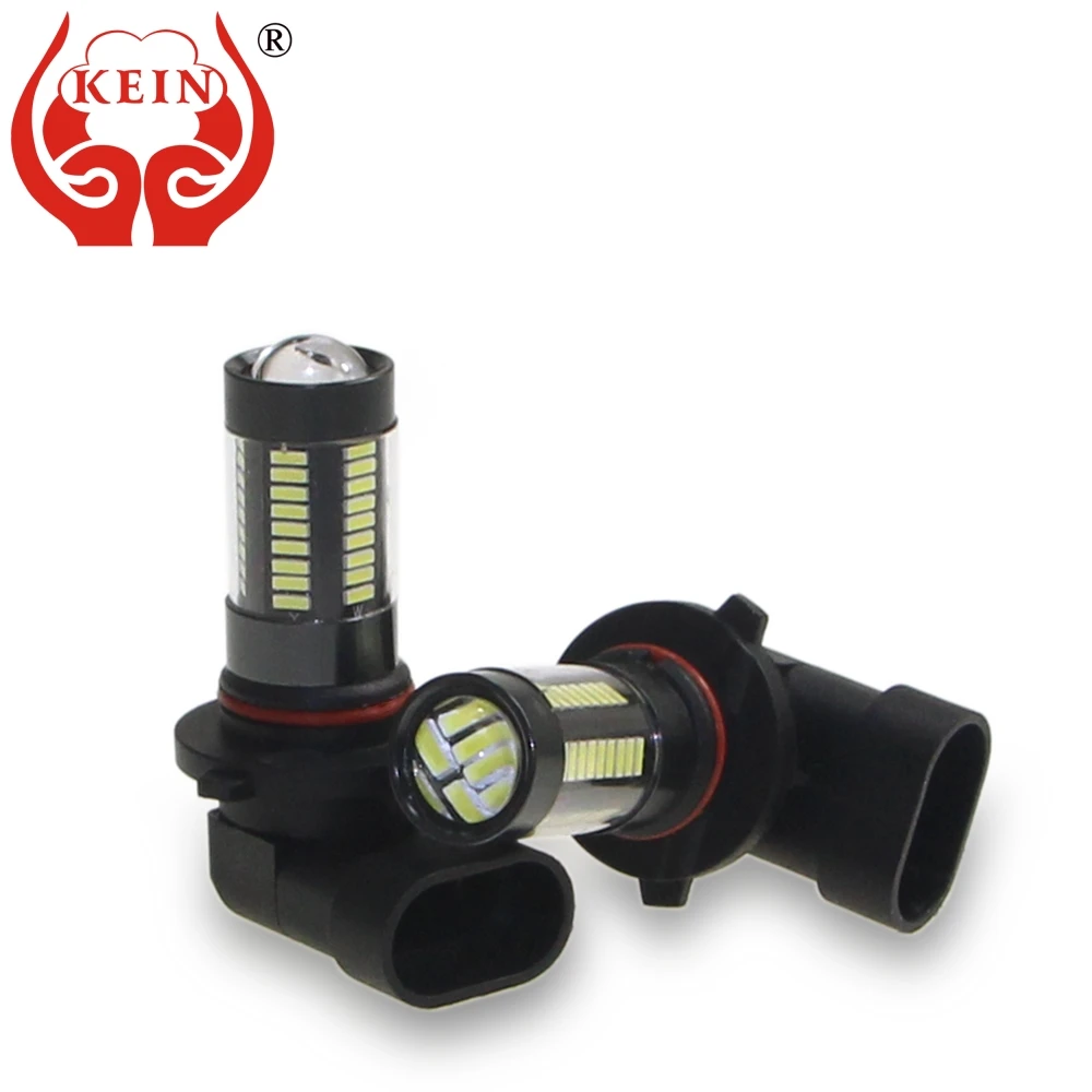 

KEIN 2PCS HB3 9005 led 9006 HB4 Fog lights 4014 66smd led car auto DRL Daytime Running External 9005 9006 Lamps bulb Vehicle 12V