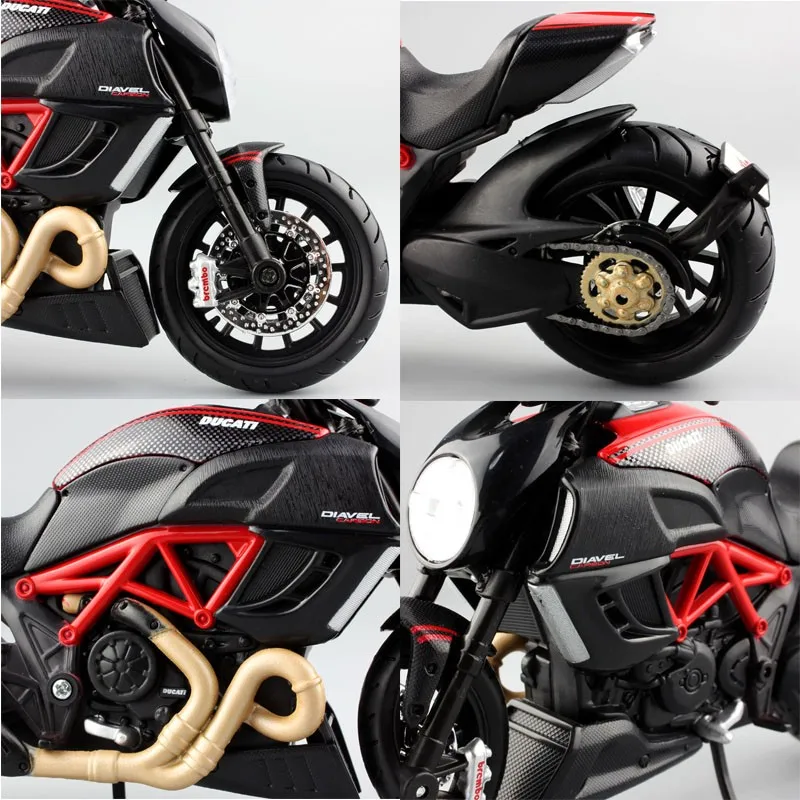 1:12 Масштаб Maisto дети Diavel cruiser superbike литье под давлением Модель ducati велосипед мотоцикл гоночный автомобиль миниатюрная металлическая коллекция игрушка мальчик