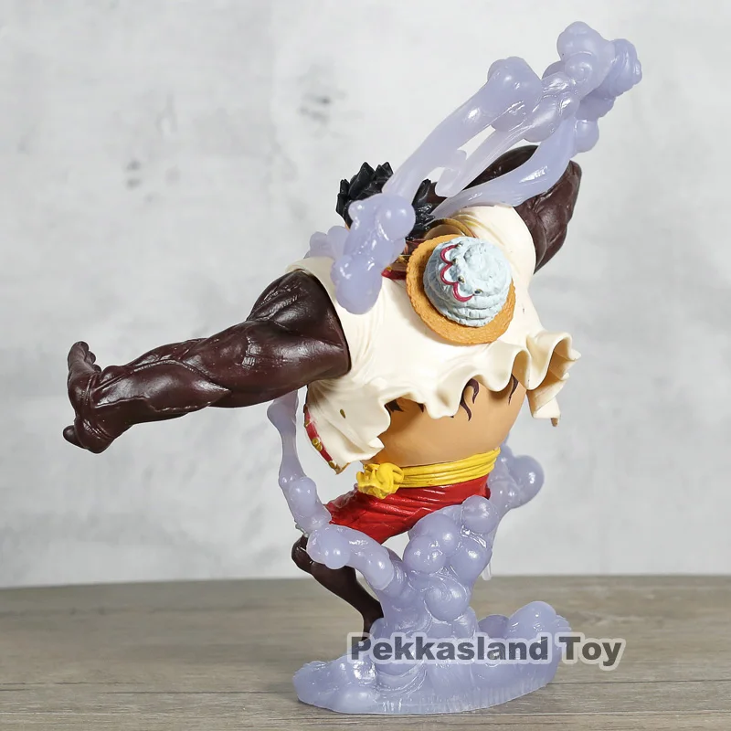 Слитная обезьянка D Luffy король художника бандо человек в связке ПВХ фигурка