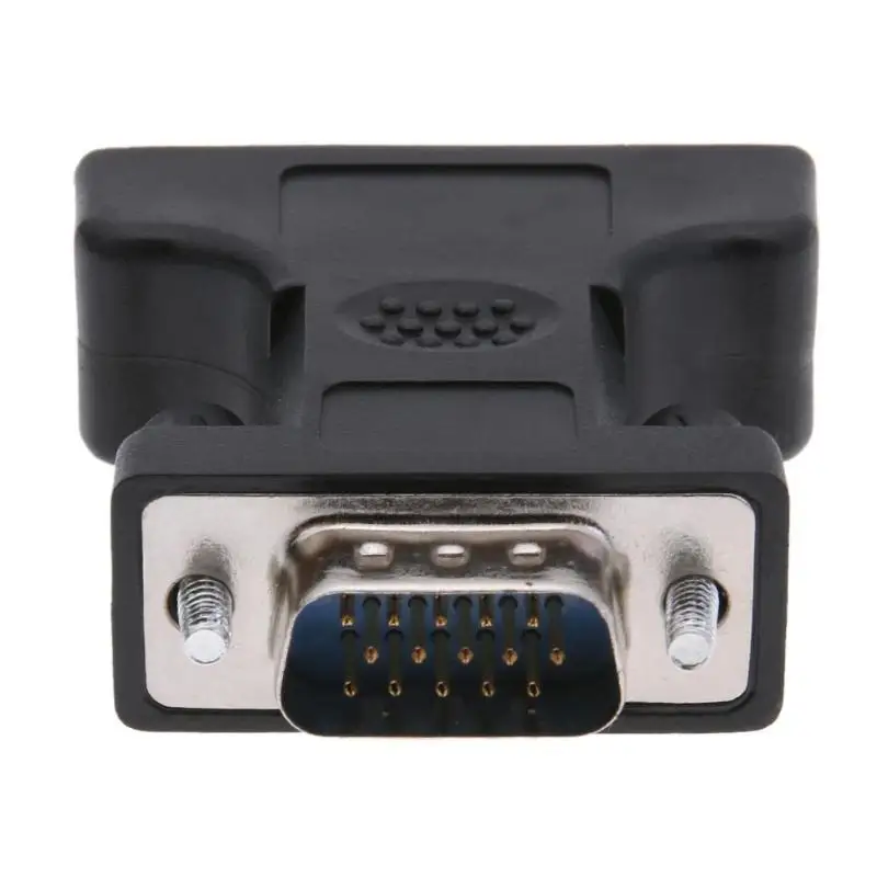 24+ 5Pin DVI Женский к 15Pin VGA Мужской кабель удлинитель разъем адаптера