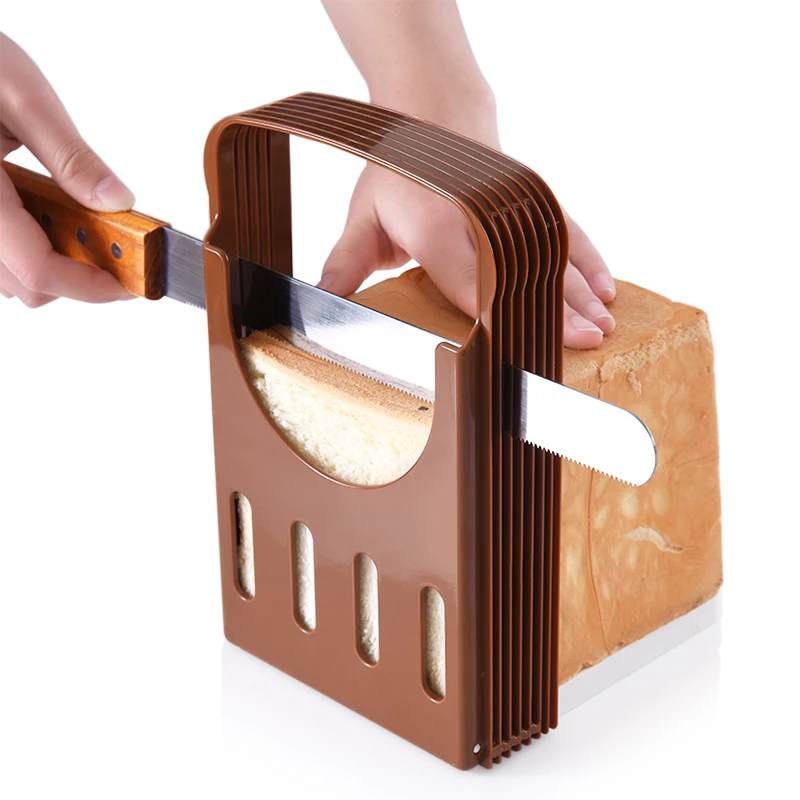 Best Practical Bread Cutter Loaf Toast Slicer Baking & Pastry Tools