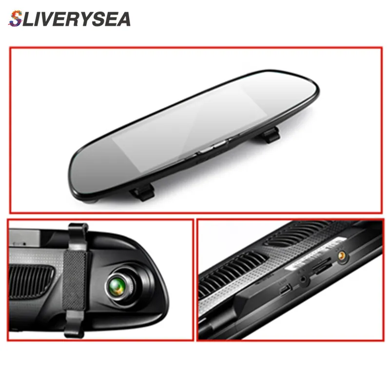SLIVERYSEA 3G 7 &quotАвтомобильный видеорегистратор GPS навигация WiFi Android Full HD 1080P