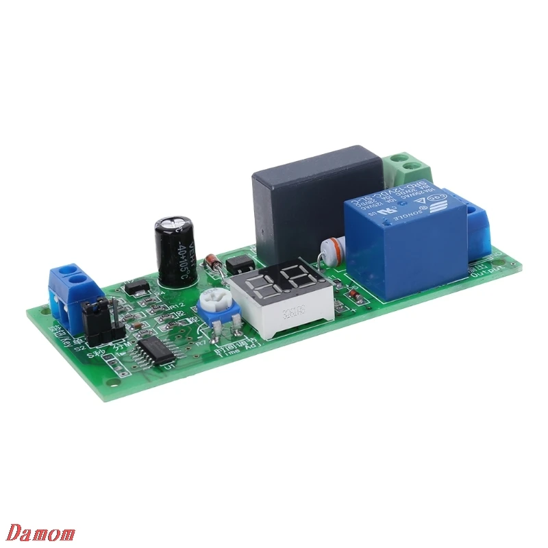 

AC220V Delay Timer Switch Turn Off Board 0 Seconds-99 Minutes Delay Relay Module Damom