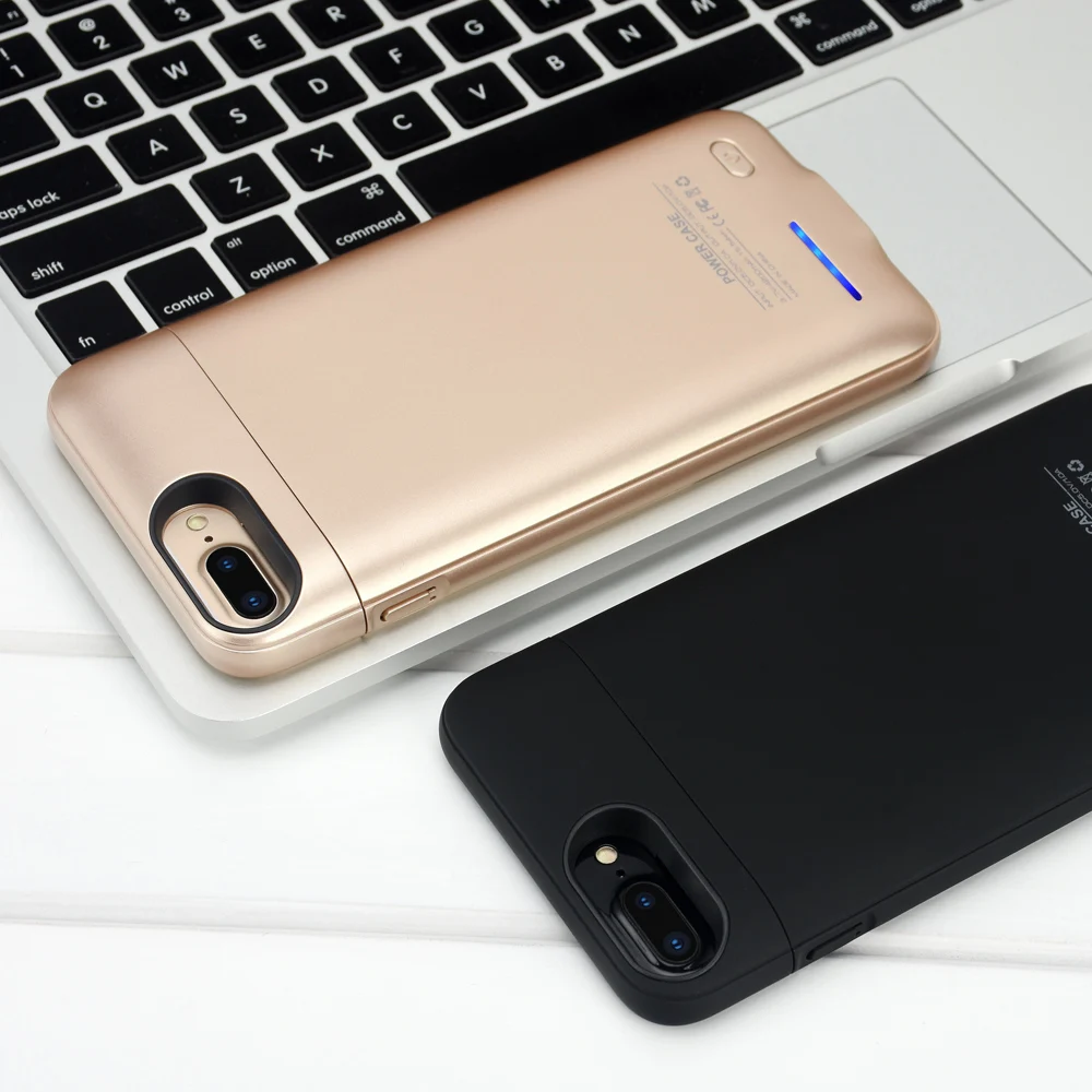 KEYSION, портативный зарядный чехол для iphone 8, 7, 6, 6s Plus, 3000/4200 мАч, аккумулятор, внешний аккумулятор, зарядное устройство, чехол для i8, 7, P, 6P