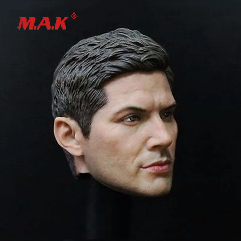 

New 1:6 Scale Supernatural Dean Winchester Jensen Ackles Male Head Sculpt fit 12" Action Figure for Collection as Gift