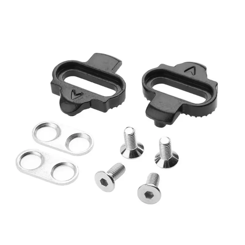 2pcs Bicycle Lock Clipless Pedal Plate Adapter Converter for SHIMANO SPD