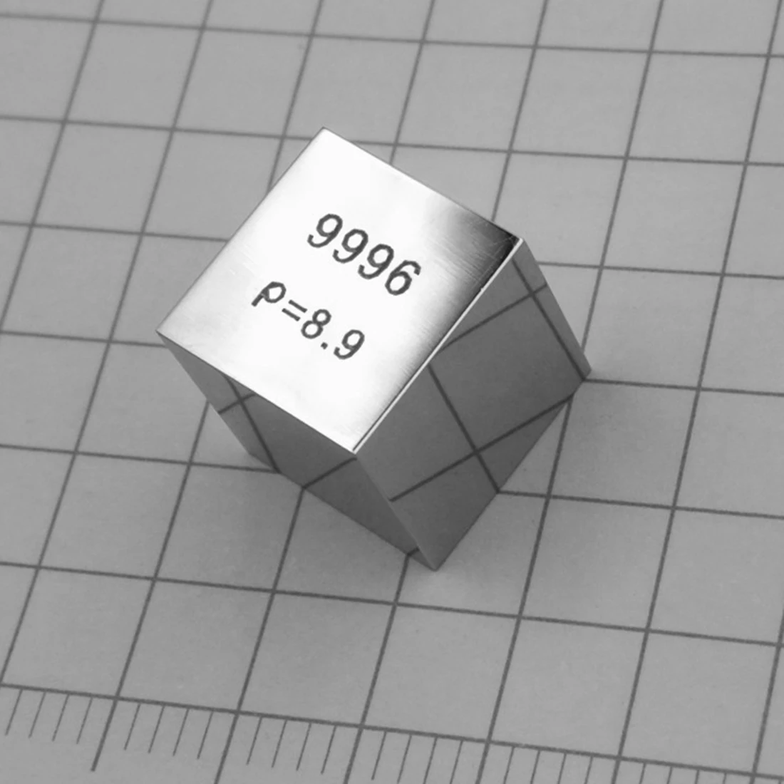  10 X 10 X 10mm Mirror Polish Cobalt Cube Periodic Table Of Elements Cube(Co≥99.96%) Hand Made Scien