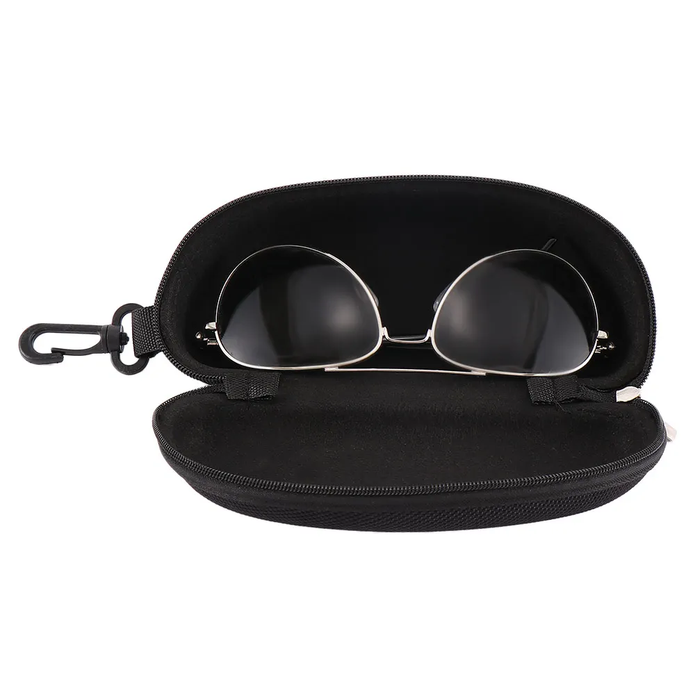 

Newly Protable Zipper Sunglasses Box Reading Glasses Case Shell Hard Eye Glasses Protector Box Eyewear Cases Travel Pack Pouch
