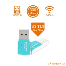 Мини USB Wifi адаптер 300 Мбит/с WiFi ключ MT7603U wi-fi приемник беспроводная сетевая карта 802.11b/n/g 2* 2dBi антенна wi fi Ethernet