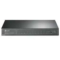 Полупроводниковый коммутатор TP T1500-10ps 8 p Giga Poe (53 Вт) + 2 p SFP стойка