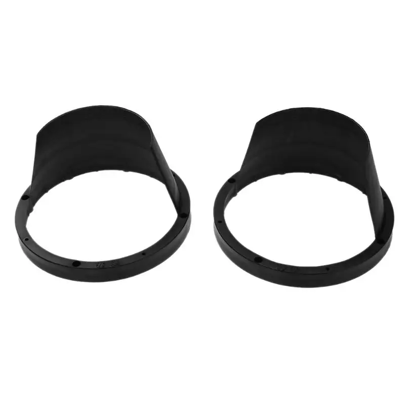 

VODOOL 2Pcs 6.5 inch Car Speaker Waterproof Cover Auto Audio Horn Refit Protective Covers Pad Audio Waterproof Cushion Protector