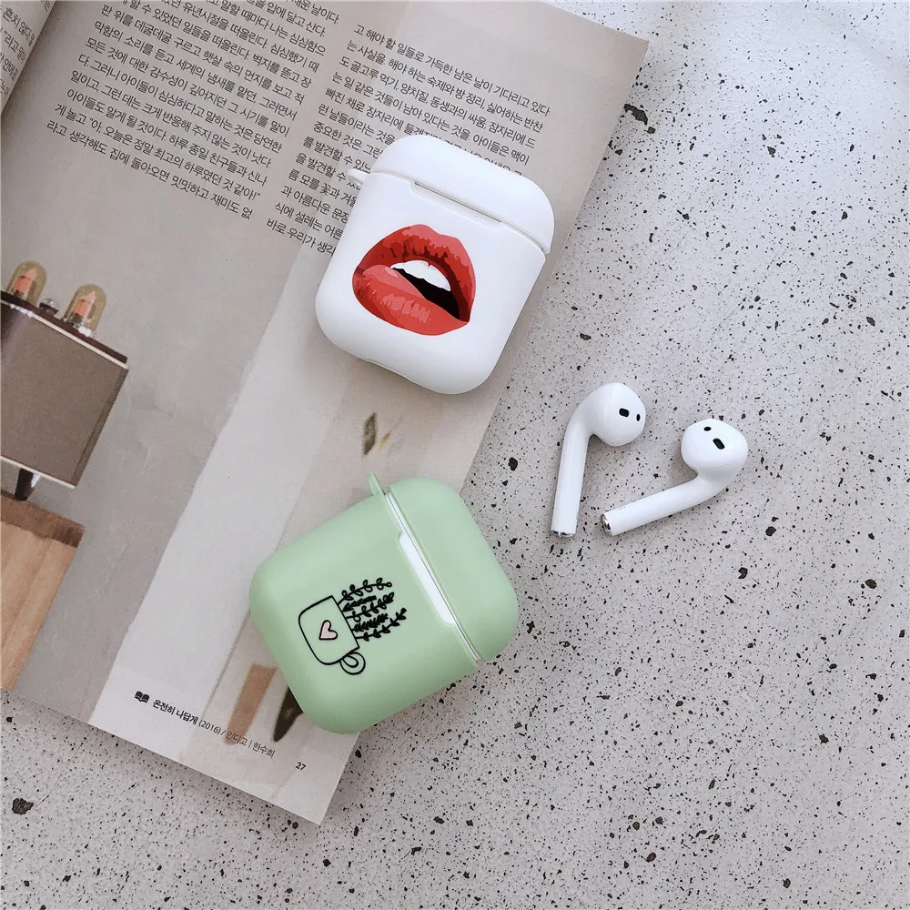 Мягкий чехол для наушников карамельного цвета из ТПУ для Airpods1/2, беспроводные Bluetooth наушники, защитный чехол для AirPods, сумка