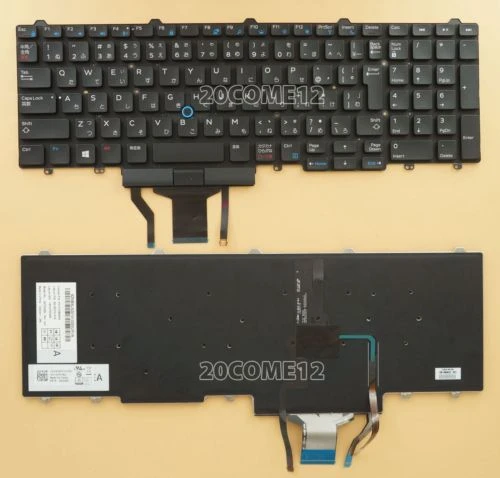 New For Dell Latitude E5550 Laptop Keyboard Japanese Backlit No Frame Keyboard For Dell Dell Latitude E5550laptop Keyboard Aliexpress