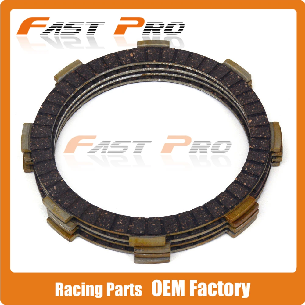 

4 Pcs Clutch Plate Disc Set Friction For HONDA NSR50 CR60R TRX90 XR100 XZ100 TRX125 ATC125 ATC200 ATC200ES TRX200 Motorcycle