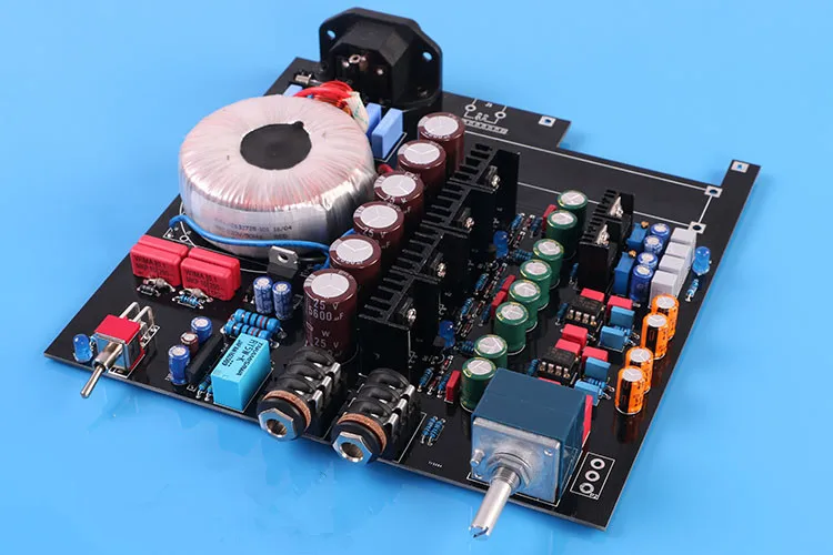 Новый Hi Fi A2 усилитель для наушников комплект самостоятельной сборки два 15 18 в