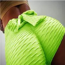 Женские спортивные шорты Леггинсы для бега в спортзале шорты для занятий йогой и фитнесом пуш-ап штаны с узлом для тренировок пляжная одежда