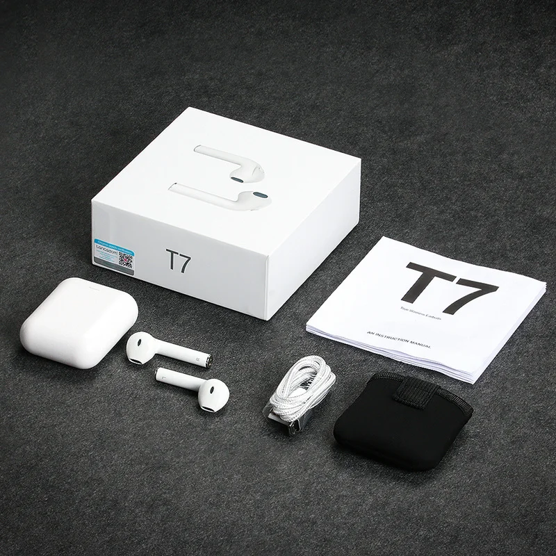 Langsdom T7 Bluetooth наушники для airpods вкладыши True Беспроводной наушники для телефона Bluetooth V4.2 стерео блютуз Наушники для Мобильный телефон Fone де ouvido