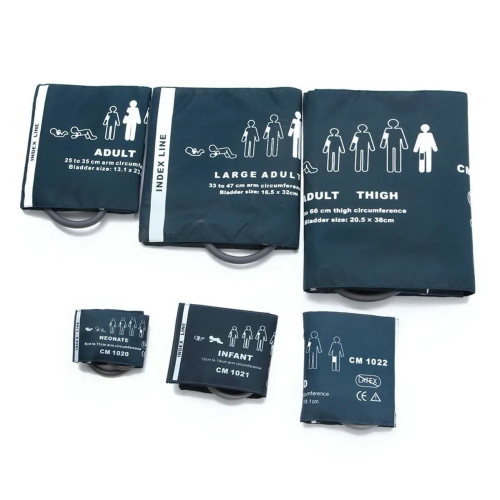 

2019 Single Tube nylon material NIBP Cuffs Blood Pressure Monitor CUFF