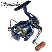 Spinpoler Рыболовные катушки в Китае рыба спиннингом Колёса синий 5.2: 1 5.5: 1 4.5: 1 Шестерни соотношение 10+ 1 подшипник carretilha де PESCA