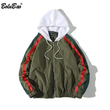BOLUBAO, модная брендовая мужская куртка, пальто, осень-весна, мужские хип-хоп куртки с капюшоном, мужская повседневная куртка, уличная одежда