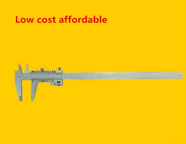 

1PCS 0-300 mm Measurement Range 0.02 mm Economical and practical Gauge Slide Vernier Caliper