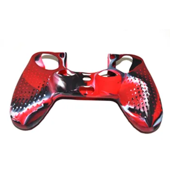 

Camouflage Silicone Rubber Case Skin Grip Cover Case For PS4 Controller Joystick Gamepad Outer Case