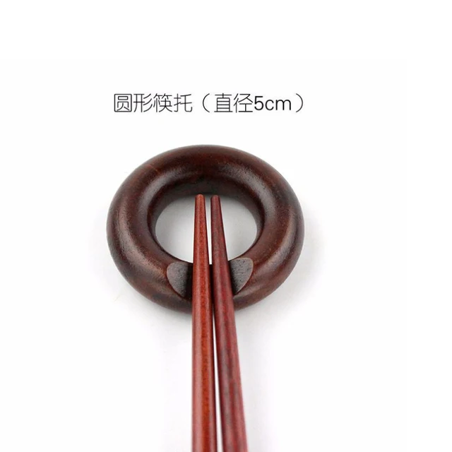 6pcs/lot Wood Chopsticks Rack Chopsticks Holder Wooden Chopsticks Rest