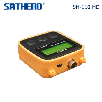 

SATHERO SH-110HD Satellite Finder DVB-T/T2 Digital Sat Finder HD Signal Finder LCD Display USB2.0 SH 110 Satellite Meter