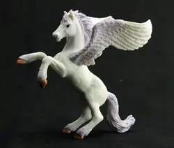 Новинка моделирование Игрушечные лошадки Pegasus Куклы летающий конь Игрушечные лошадки для детей подарки детям Творческий животных модель