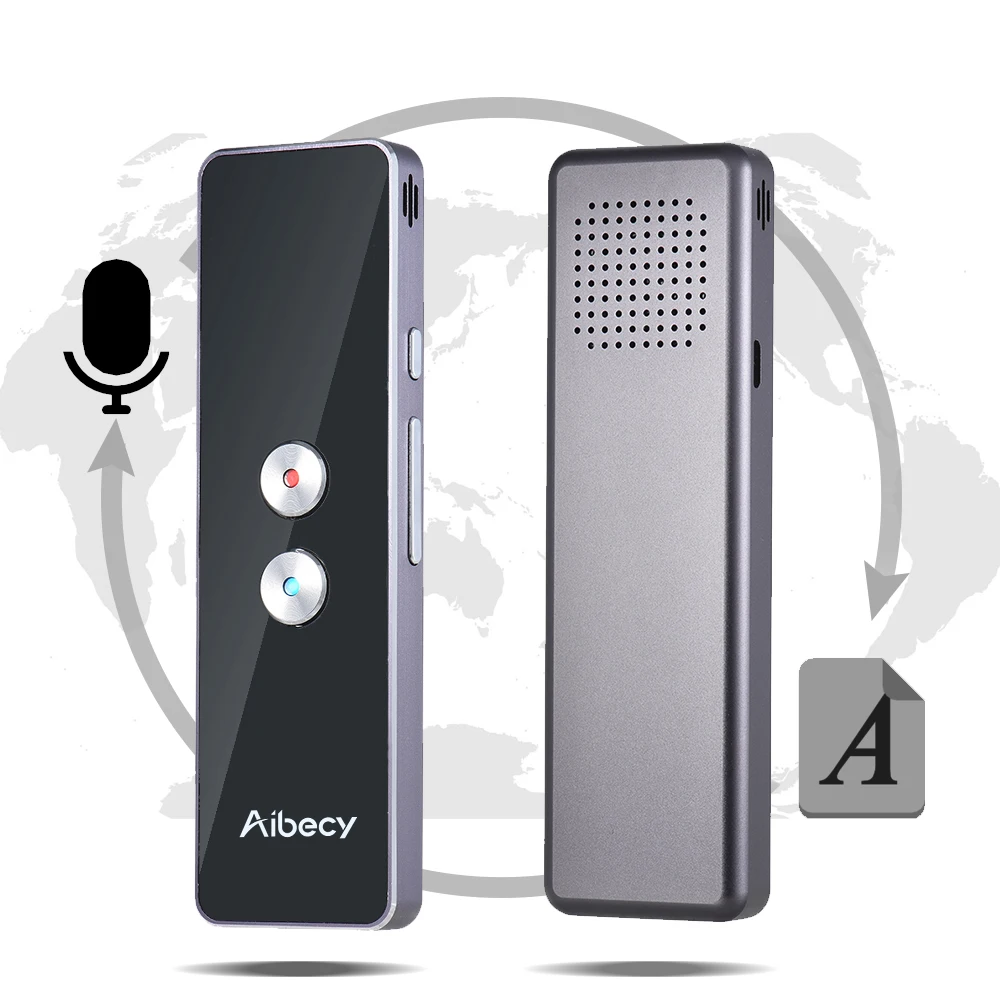 

Smart Two-Way Real Time Multi-Language Voice Translator Portable Pocket Transaltor for Learning Travel Meeting Instant Traductor