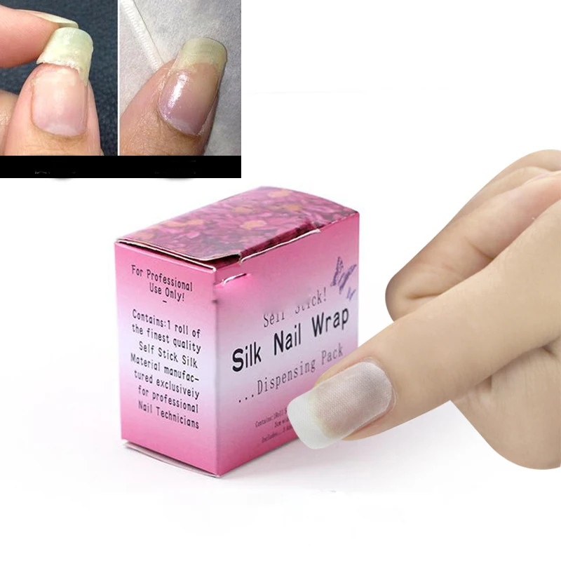 Fiberglass Silk Nail Wrap Nail Art Tool Reinforce Nail Treatment