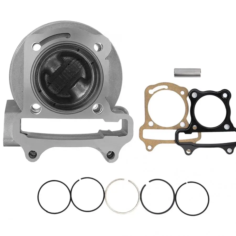 

motorcycle parts GY6 100cc 50mm Engine Bore Piston Rings Kit Head Gasket Scooter motorcycle parts