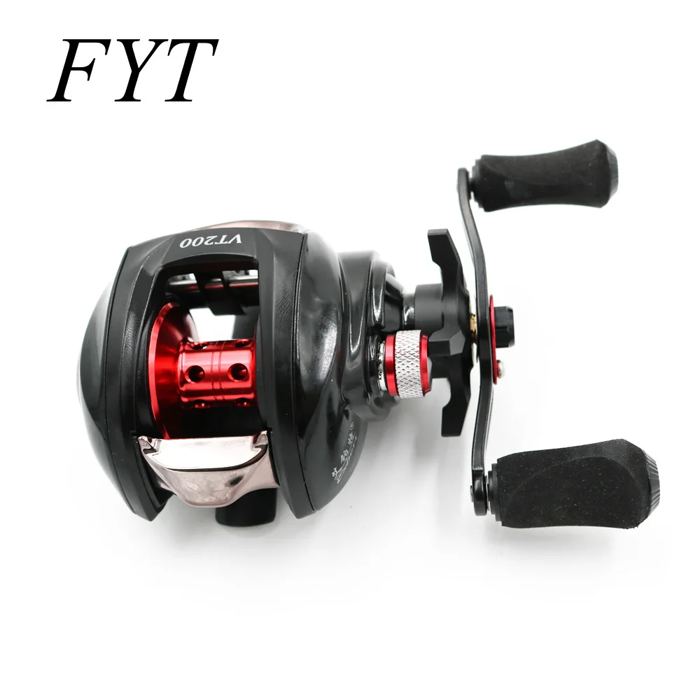 

2019 New Product Exbert Cheap Casting Reel 12+1 ball Bearing 6.2:1 Baitcast Reel Low Profile Saltwater Fishing Tackle VT200