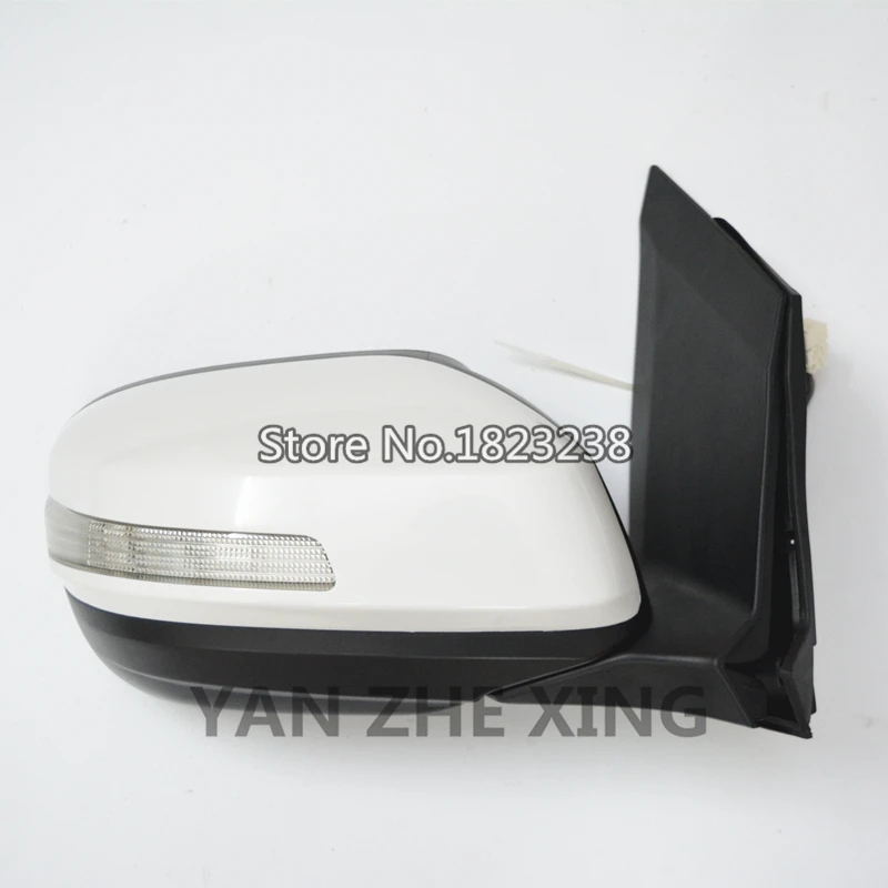 

Rearview side mirror assy OEM:76208-TM4-H01 76258-TM4-H01 for honda CITY 09-14 5 pins with Electrical angle adjustable & lamps