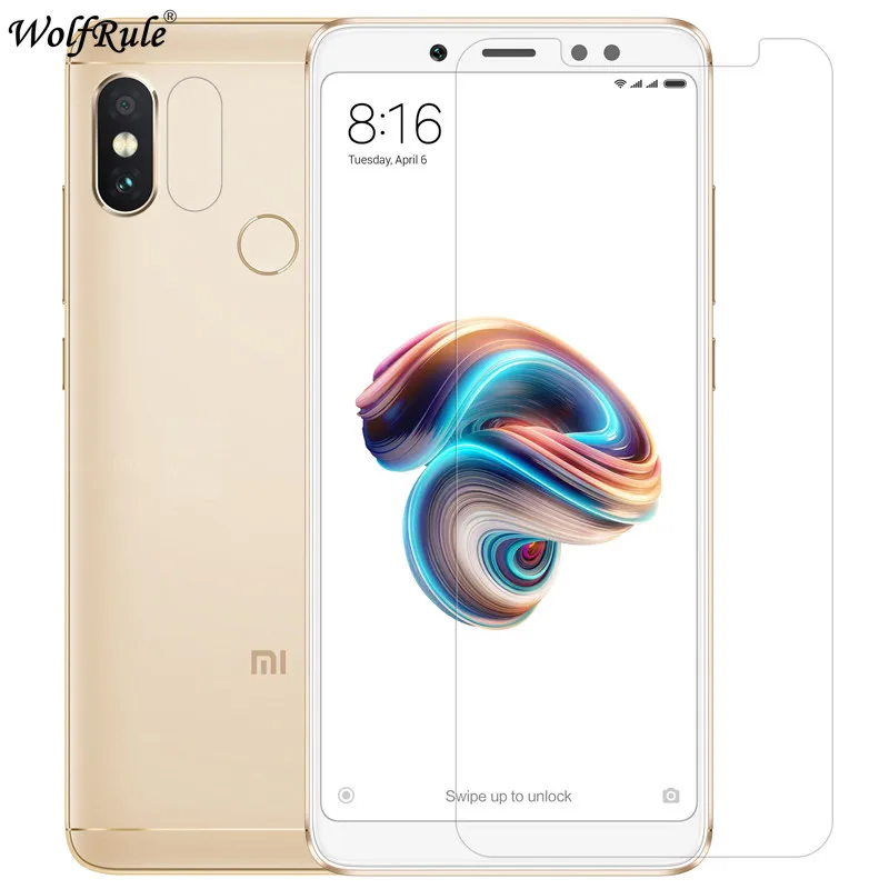 

2PCS Screen Protector Glass Xiaomi Redmi Note 5 Pro Tempered Glass For Xiaomi Redmi Note 5 Pro Glass Anti Scratch Film Glass