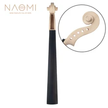 Наоми Клен деревянная скрипка шеи W/черное дерево гриф для 5 струн скрипка незавершенная скрипка шеи Скрипка части Аксессуары