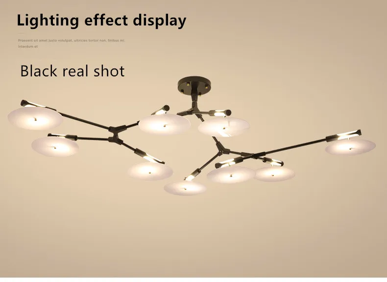 Современная светодиодная Люстра для гостиной подвесное освещение Лофт деко светильники для ресторана подвесные светильники скандинавские подвесные светильники для спальни