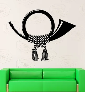 

Wall Stickers Horn Beautiful Decor Living Room Home Vinyl Decal