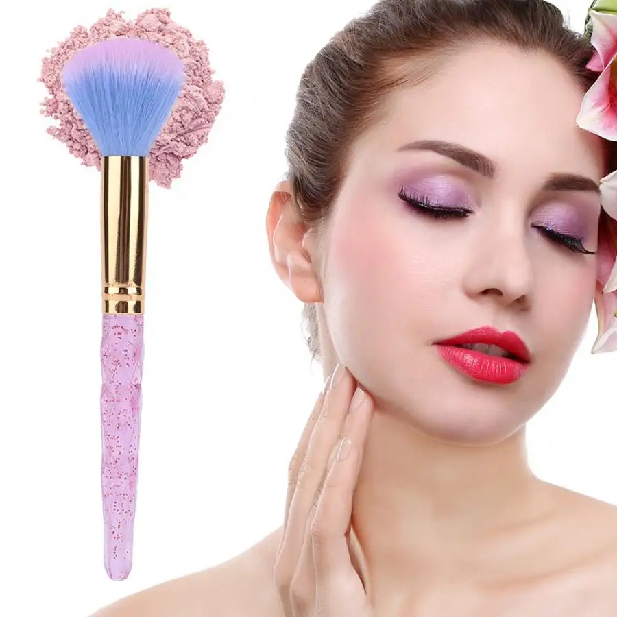 Щетки для ногтей 4 цвета лака для ногтей щетка для удаления пыли Nail Art Brush порошок Маникюр Инструмент ногти аксессуары